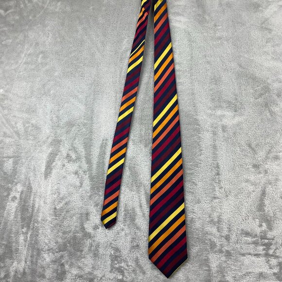 A Vincenzo Men's Classic 100% Polyester Neck Tie - Picture 3 of 6